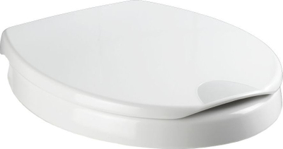 Ullëse tualeti Wenko Secura Comfort, duroplast, me doreza anësore, e bardhë
