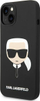 Mbulesë telefoni Karl Lagerfeld KLHCP14MSLKHBK për iPhone 14 Plus, silikon, hardcase, e zezë