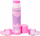 Set kozmetik për kalamaj Martinelia Shimmer Wings, balsam buzësh me aromë mjedre 8ml, 2 unaza, rozë