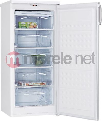 Ngrirës vertikal Amica GS15406, 140L, kursim energjie, i bardhë