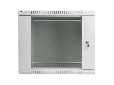Kabinet rrjeti Lanberg WF01-6409-10S, 19", 9U, gri