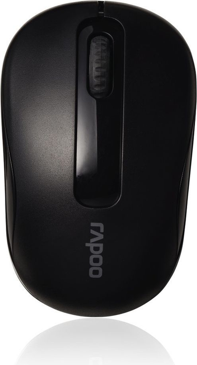 Глушец Rapoo M10PLUS, wireless, USB, црна