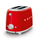 Thekëse buke SMEG 50's Style TSF01RDEU, 950 W, 2 copë, e kuqe