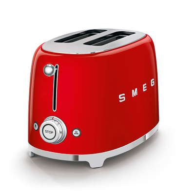 Thekëse buke SMEG 50's Style TSF01RDEU, 950 W, 2 copë, e kuqe