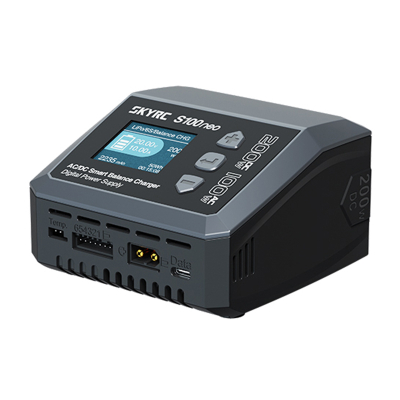 Karikues baterish SKYRC S100 Neo, 200W, 12A, i zi