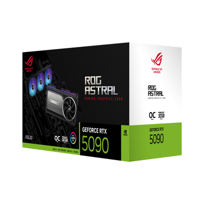 Kartelë grafike ASUS ROG Astral NVIDIA GeForce RTX 5090, 32 GB
