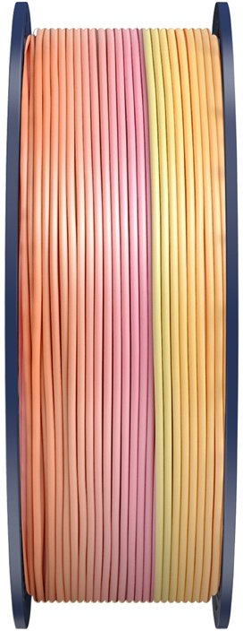 Filamenti Sunlu PLA+ Silk Rainbow 05, 1.75mm, 1kg, shumëngjyrësh