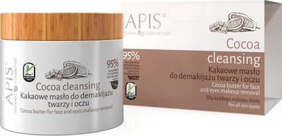 Locion pastrimi për make up Apis Natural Cosmetics Cocoa Cleansing, me gjalp kakaoje, 40g
