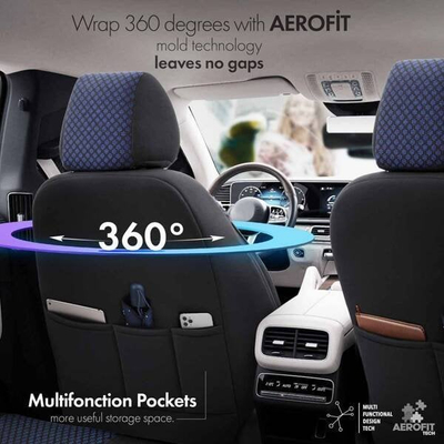 Задна навлака за седиште Otom OT78483 Sport Plus 104, текстил, сина