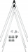 Set shufrash mbajtëse SKS Bluemels 3.0, 4 copa, 380 mm, argjendtë