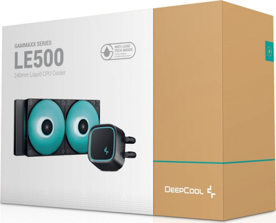 Ftohës për procesor DeepCool LE500 Marrs, 240 mm, i zi​