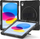 Mbulesë tablet eStuff AUSTIN Defender për iPad 10th Gen 10.9", me qëndrim, e zezë