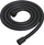 Zorrë dushi Tiger Ultrahose, 150 cm, çelik inox, e zezë