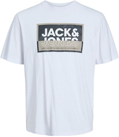 Maicë për meshkuj Jack&Jones, e bardhë