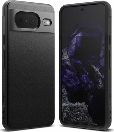 Kuti mbrojtëse Ringke për Google Pixel 8 Onyx, TPU, antirrëshqitëse, e zezë