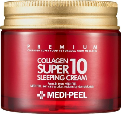 Krem nate fytyre Medi-Peel Collagen Super 10, anti-rrudhë, 70ml