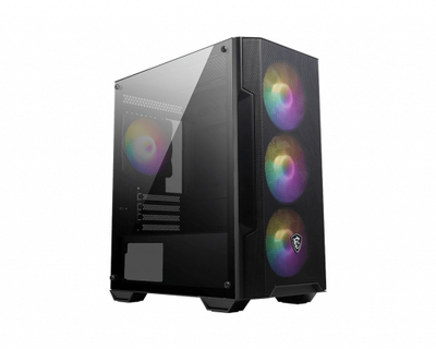 MSI MAG FORGE M100A - Kasë kompjuteri - e zezë
