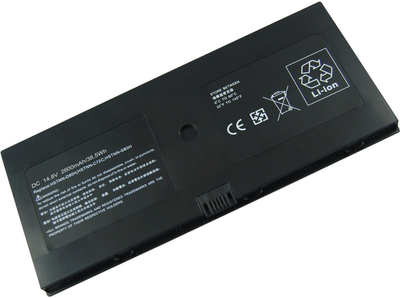 Bateri laptopi MicroBattery HSTNN-DB0H, 14.8V, 2600mAh, e zezë