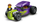 Lodër ndërtuese LEGO City Hot Rod 60485, makinë garash, shumëngjyrëshe