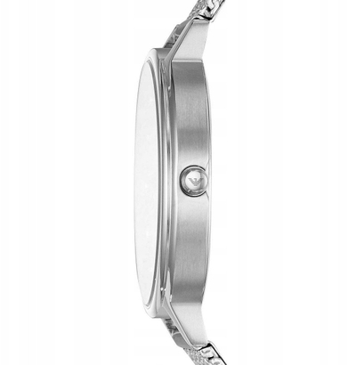Orë grash Emporio Armani, 32mm, çelik inox, argjendtë