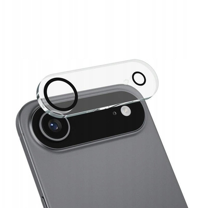 Mbrojtës xhami për lente Crong iPhone Air, 9H, transparent