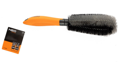 Furçë për larjen e felneve NEO Tools 11-450, 31 cm, fijet PP, gri