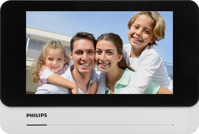Monitor interfon Philips WelcomeEye AddTouch, 7", Wi Fi, zi argjend