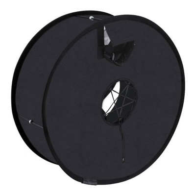 Difuzer softbox fotografik Puluz round, 45cm, për blic studio, i zi