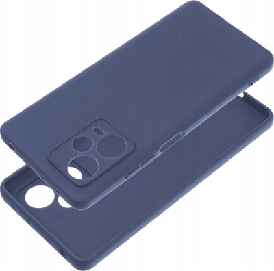 Këse telefoni Matt Case Xiaomi Redmi Note 12 Pro+ 5G, silikoni, mbrojtëse, blu