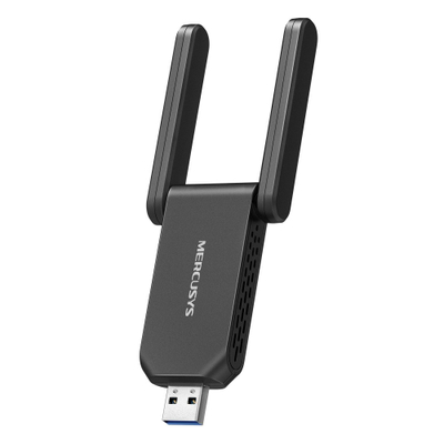 Адаптер Wi‑Fi Mercusys MA72XH, AX1800, USB, црн