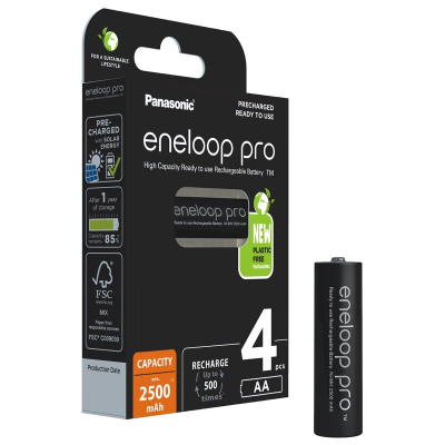 Bateri Panasonic Eneloop Pro AA/4B 2000mAh