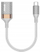 Adapter OTG Bwoo BD-BZ69, USB-C në USB-A, 0.18m, USB 3.0, gri