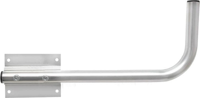 Mbajtës anësor universal për mur, 60 cm, tub 38 mm, çelik i galvanizuar