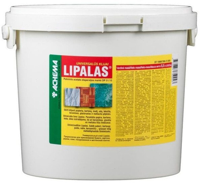 Ngjitës universal Achema LIPALAS, 5.5kg, dispersion, i bardhë