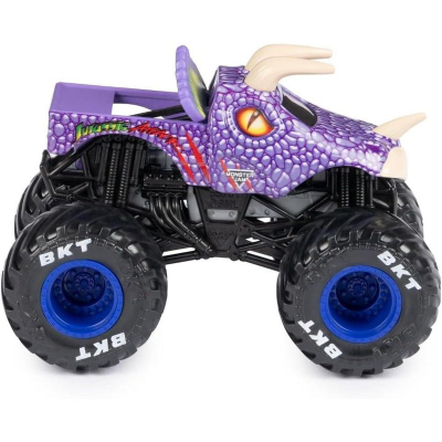 Lodër kamionçinë Monster Jam Jurassic Attack, 1:64, die cast, lejla