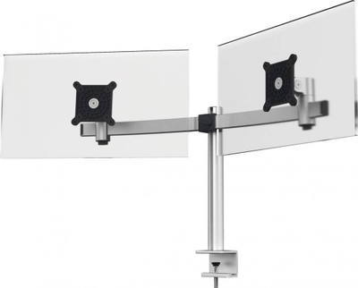 Mbajtëse tavoline Durable Desk Mount Pro, për 2 monitorë 21"-27", metal, e zezë