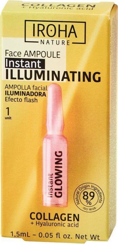 Ampulë fytyre Flash Effect, efekt ndriçues, hidratim i fortë