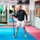 Ekspander fitnes HMS EM09, rezistencë e rregullueshme, 1 copë, blu