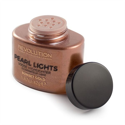 Shkëlqyes Revolution Pearl Lights Loose, Sunset Gold, 25g