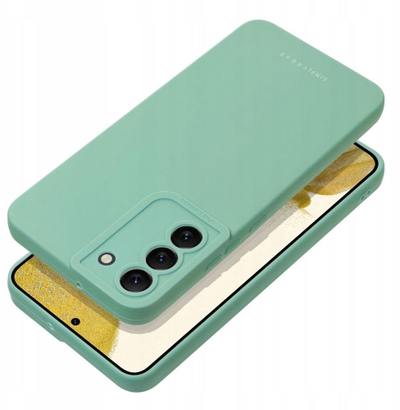 Mbulesë telefoni Roar Futera Luna për Samsung S24 FE, jeshile