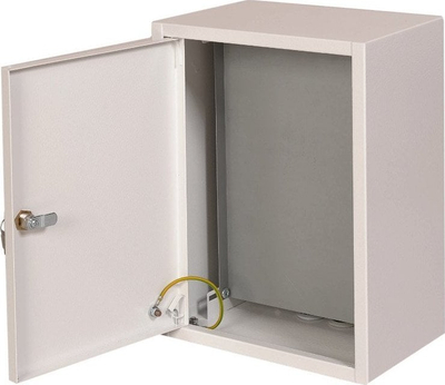 Kuti elektrike RN-2, me pllakë montimi, 255x350x165mm, gri