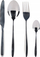 Set lugë e pirunësh Elegance, 24 copa, çelik inox, argjendtë