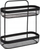 Raft muri metalik 5five Mayaj, 2 kate, 31x12x34.5cm, i zi