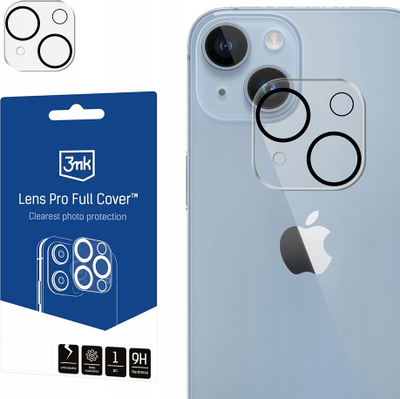 Mbrojtës kamere 3MK Lens Protection Pro, për iPhone 13 mini 13, transparent