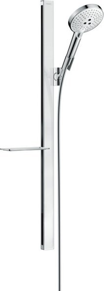 Set dushi Hansgrohe Raindance Select S 120 3jet EcoSmart, shufër 90 cm, 9 l/min, krom
