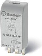 Modul diode Finder 99.02, plug in, 6–24V DC, gri