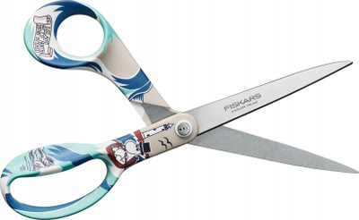 Gërshërë universale Fiskars Moominpappa, 21cm, portokalli