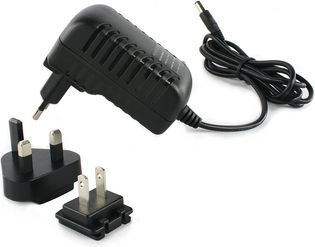 Резервен полнач Pointsource Spare Charger Unit, со стандардно приклучно место, со вграден кабел, црн
