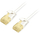 Kabllo rrjeti Equip Patch Cable Cat6a, 0.5m, U UTP Slim, e bardhë