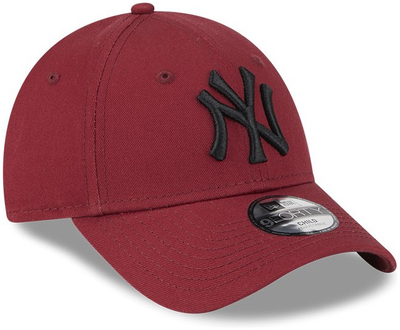 Kapelë për kalamaj New Era 9Forty NY, 100% pambuk, bordeaux